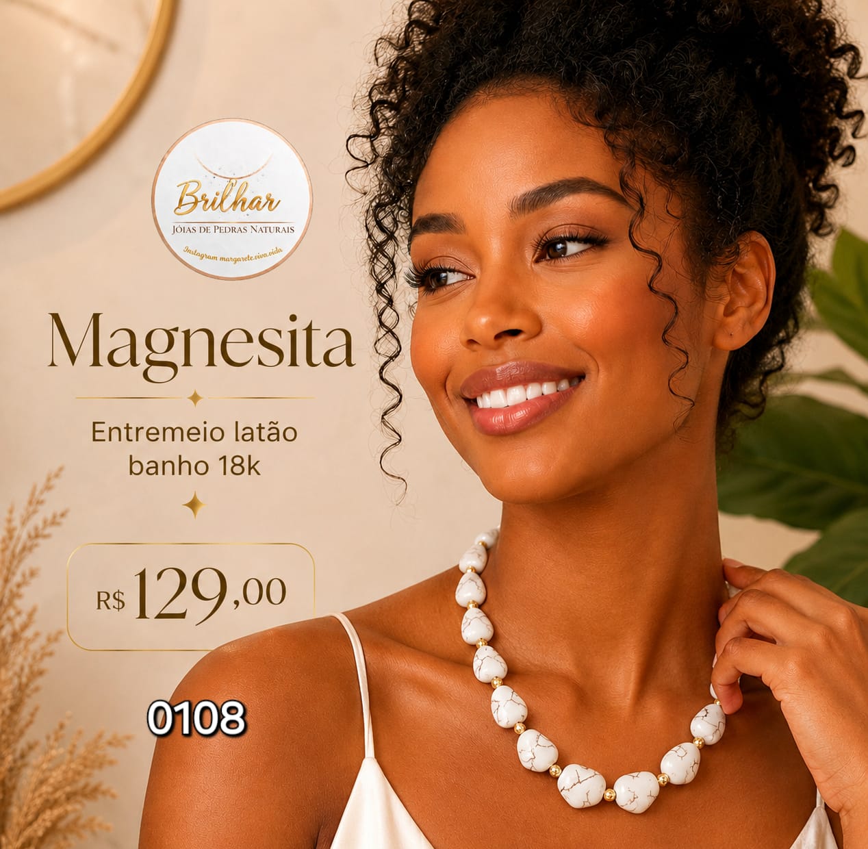 Colar 0108 — Magnesita